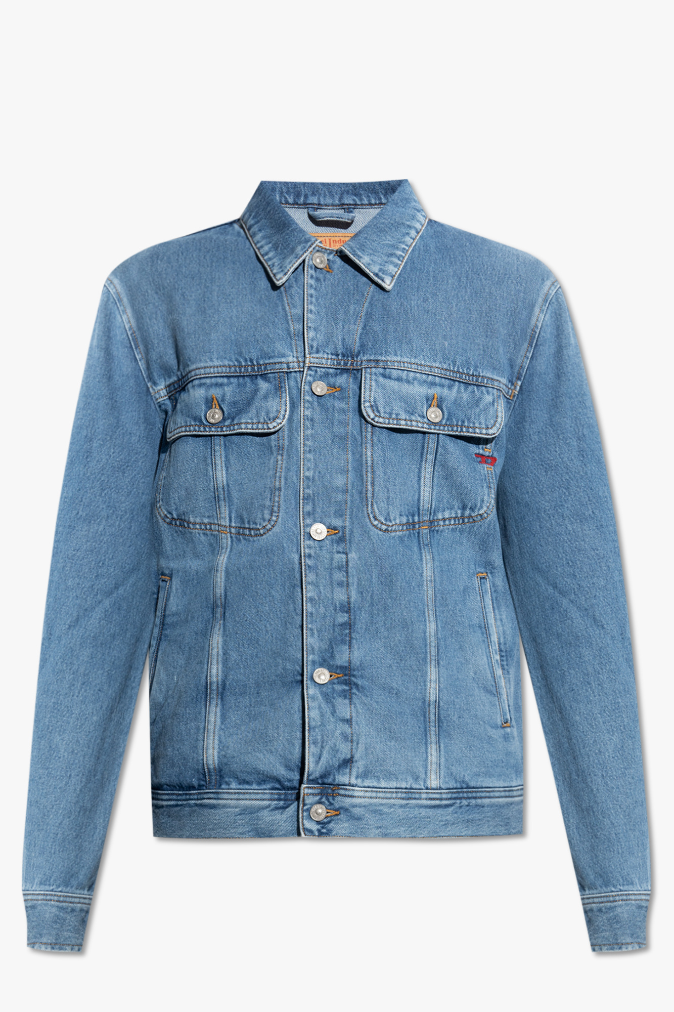 Blue 'D - BARCY' denim jacket Diesel - Toogood cotton button-up